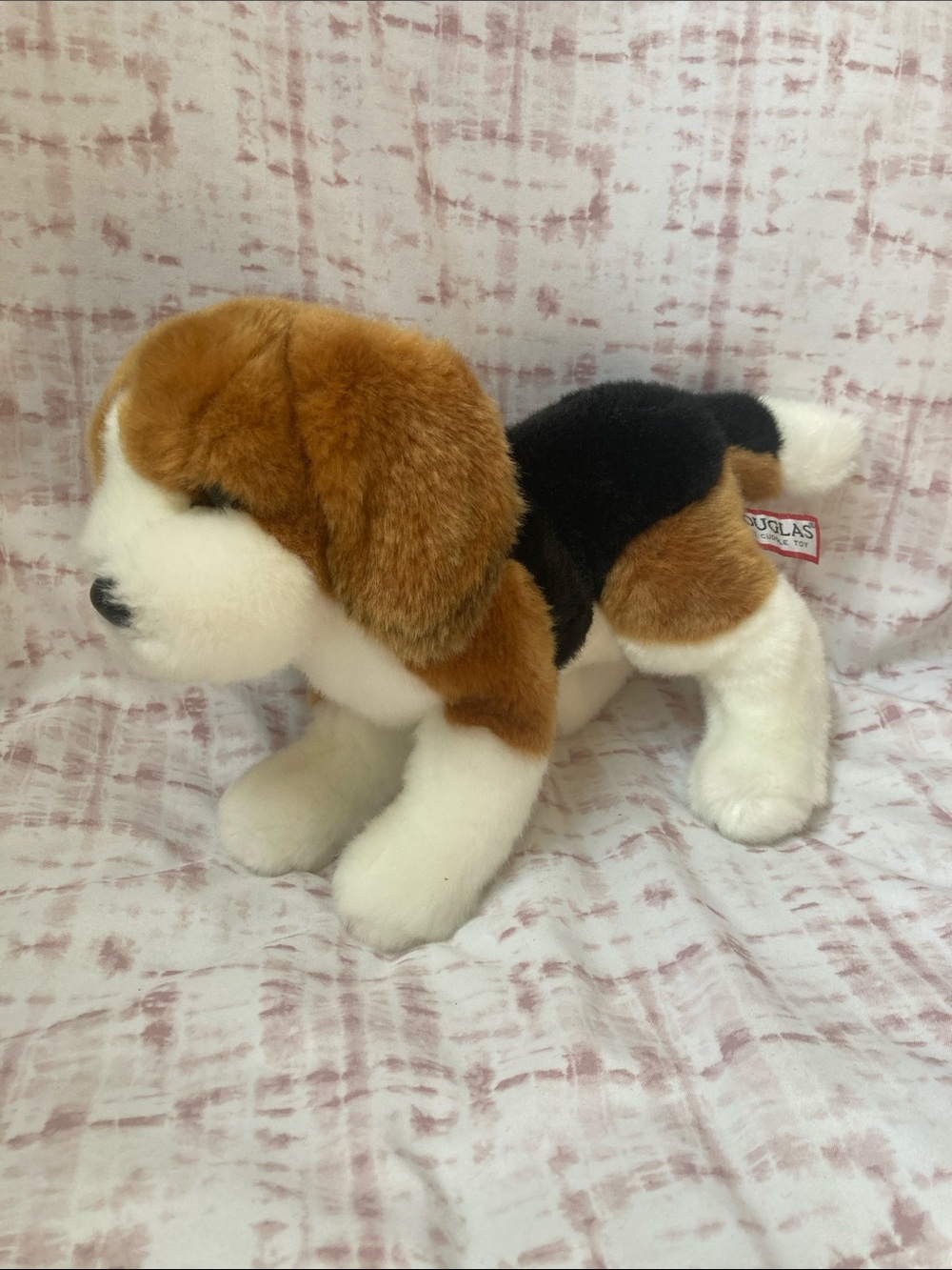 Douglas The Cuddle Toys Balthezar Beagle Dog Plush #1973 Stuffed Animal Pup